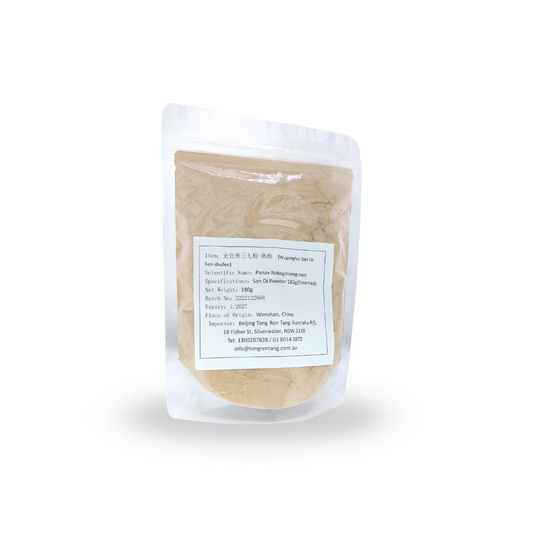 San Qi Powder Steamed 熟三七粉(无公害)180g