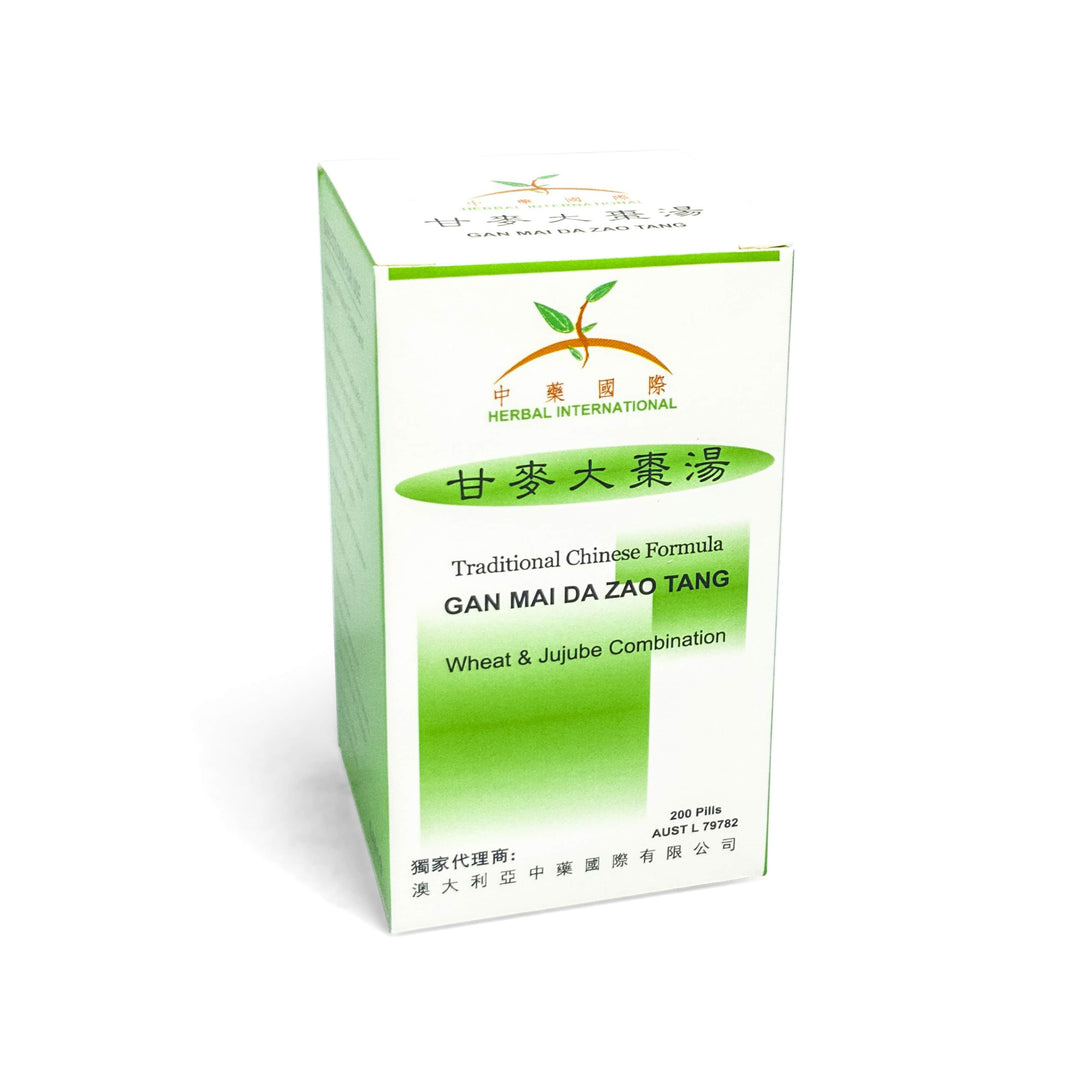 Gan Mai Da Zao Tang (Licorice, Wheat & Jujube Formula) 甘麦大枣汤
