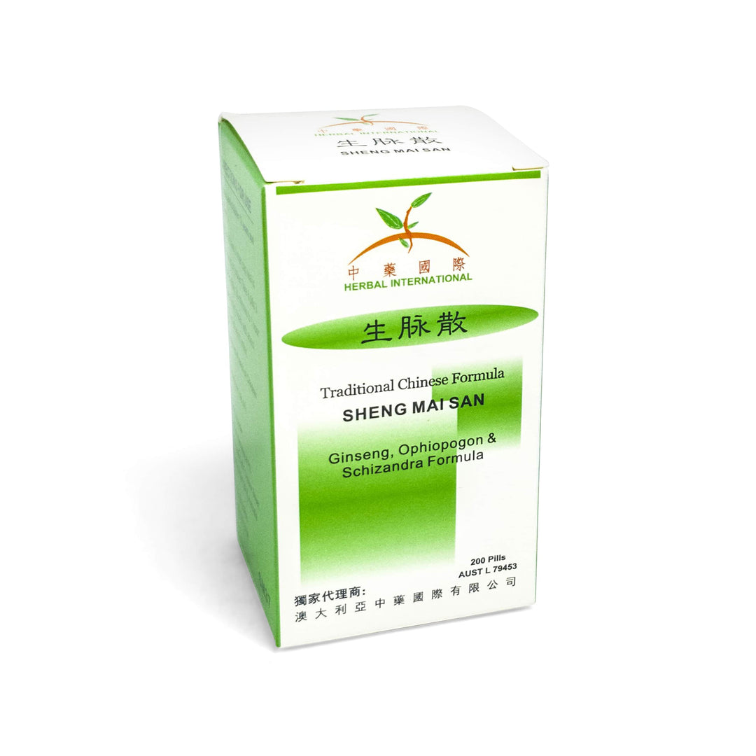 Sheng Mai San (Ginseng, Ophiopogon & Schizandra Formula) 生脉散